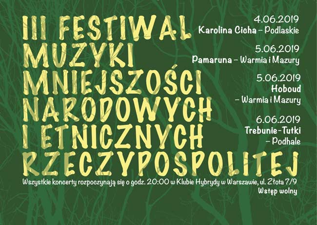 III Festiwal Muzyki Mniejszoci Narodowych i Etnicznych Rzeczypospolitej
