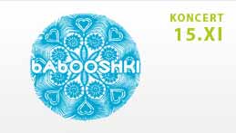 Folkowo Bemowo, art.bem - koncert zespou Babooshki (15 listopada, Warszawa)