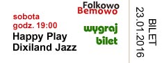 weź udział w konkursie, wyślij e-mail 'Happy Play Dixieland Jazz - Folkowo Bemowo'