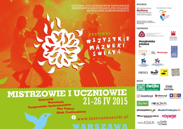 Festiwal Wszystkie Mazurki wiata 2015