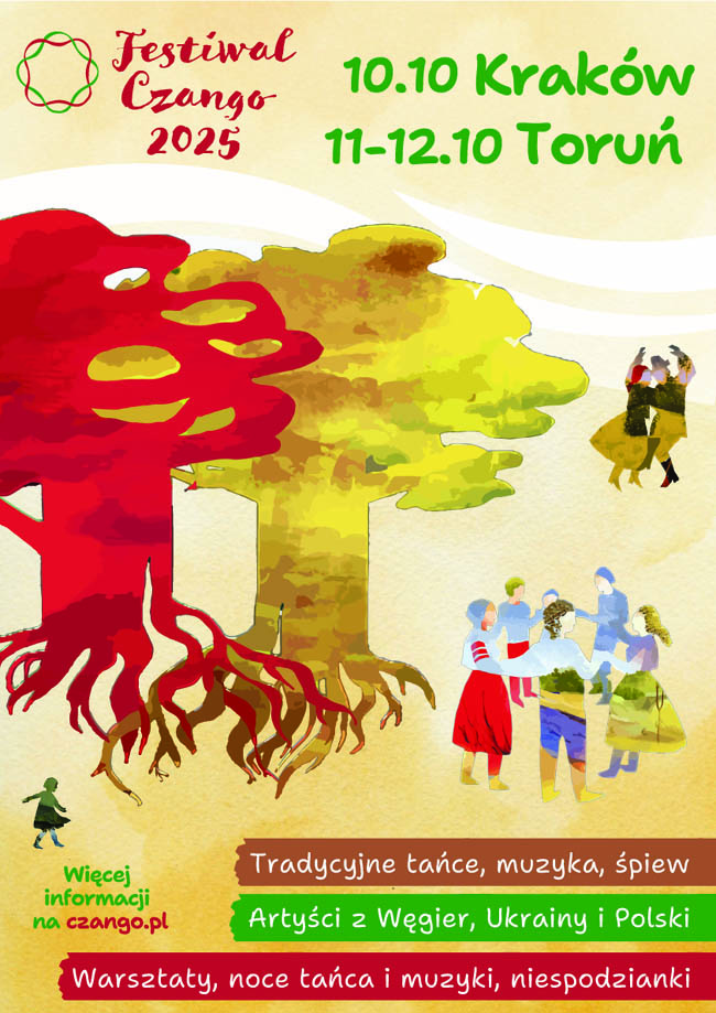 VI Festiwal Czango w Polsce, pa�dziernik 2025 - Krak�w, Toru�