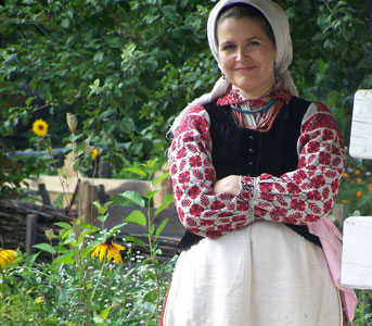 Tatiana Sopi�ka (warsztaty kol�d z Ukrainy, 13-14 grudnia 2014, Supra�l)
